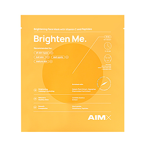 AIMX Brighten Me | Vitamin C Face Mask - Aimx brighten me gezichtsmasker 1 - 20002