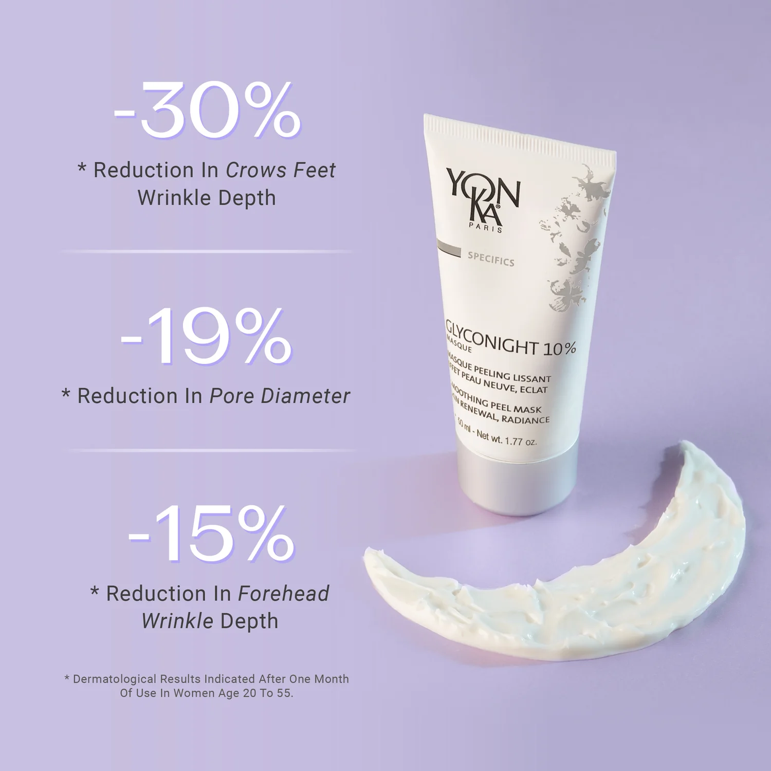 YON-KA Paris | Glyconight 10% Masque 50 ml - Glyconight 10 masque yon ka 4 - 32760