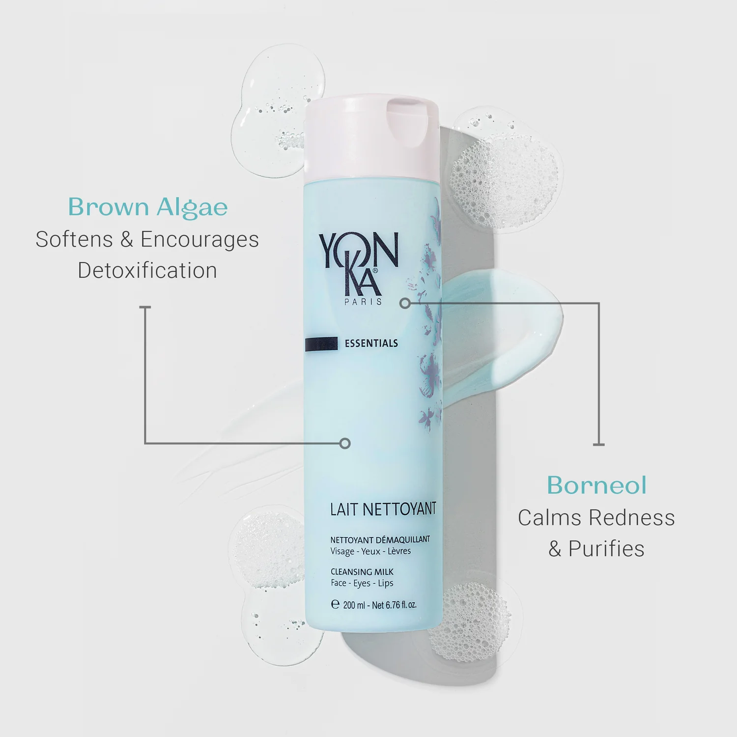 YON-KA Paris | Lait Nettoyant 200 ml - Lait nettoyant yon ka 2 - 30010