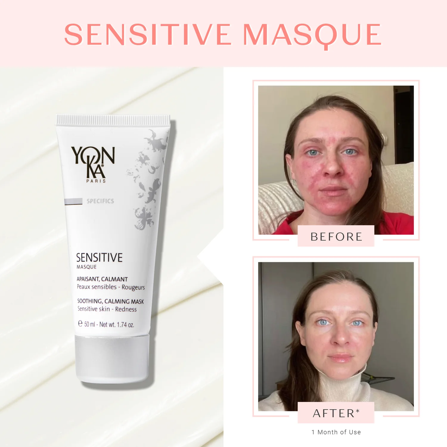 YON-KA Paris | Sensitive Masque 50 ml - Sensitive masque yon ka 5 - 32670