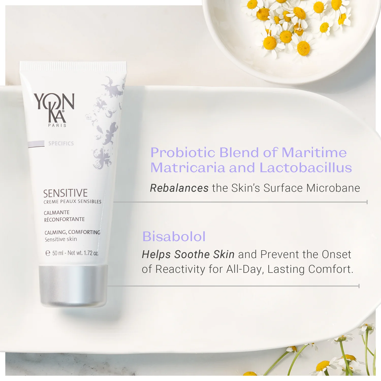 YON-KA Paris | Sensitive Creme Peaux Sensibles 50 ml - Specifics senstive creme peaux sensible yon ka 3 - 32240