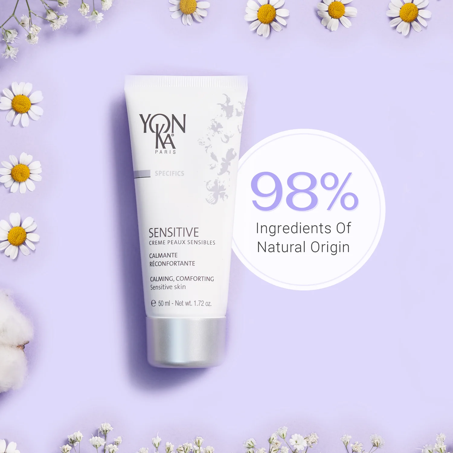 YON-KA Paris | Sensitive Creme Peaux Sensibles 50 ml - Specifics senstive creme peaux sensible yon ka 5 - 32240