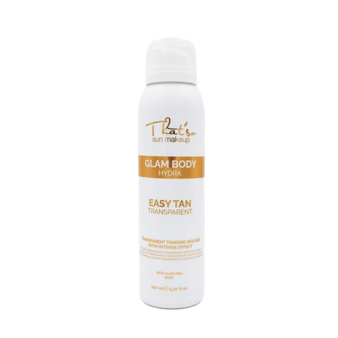THAT'SO | Glam Body Hydra Transparant Tanning Mousse 150 ml - Thatso glambodyhydratransparenttanningmousse 1 - 260050