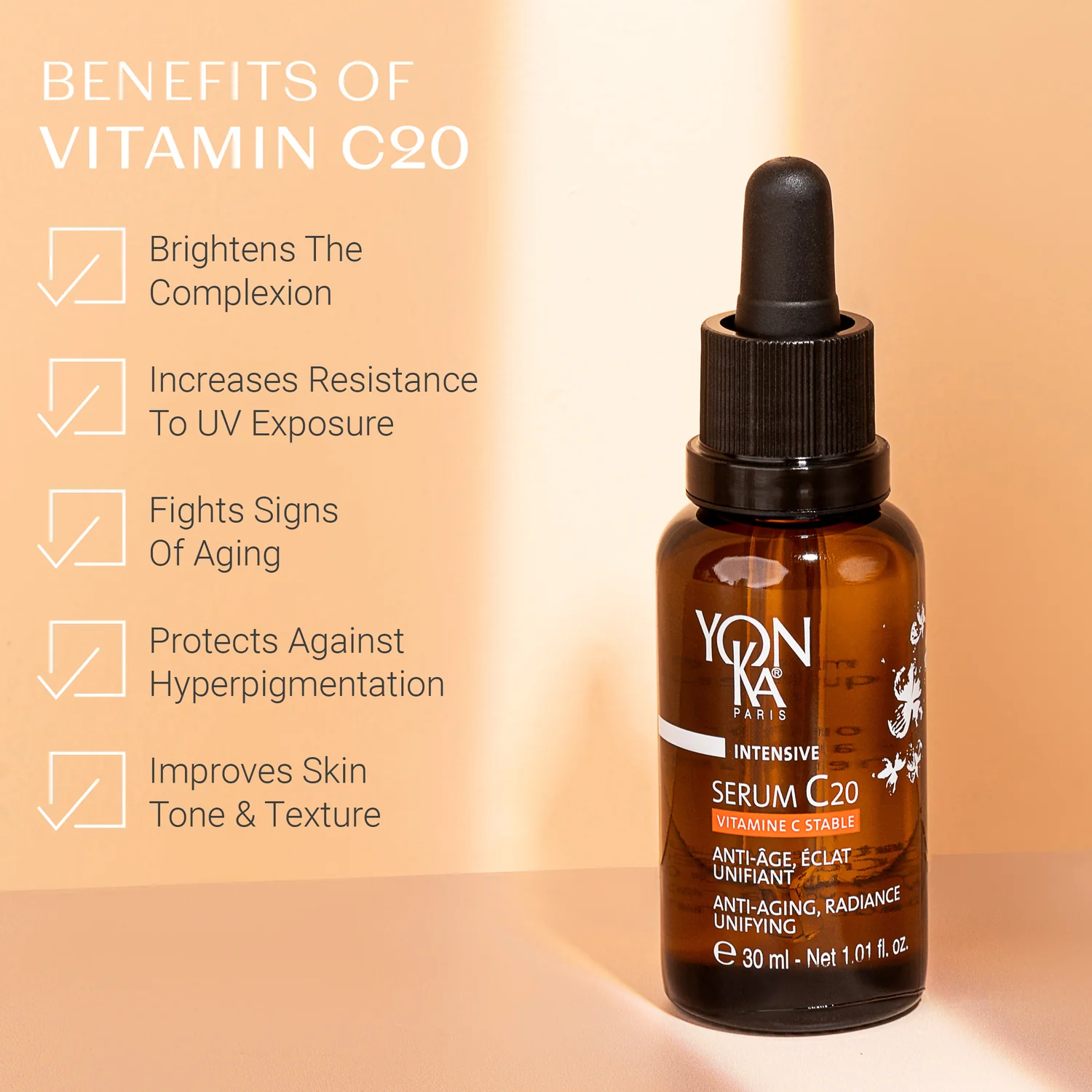 YON-KA Paris | Vitamine C20 serum 30ml - Vitamine c serum c20 30ml yon ka 2 - 36900